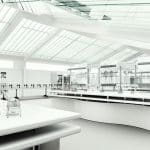 Reinraum - Labor mit Glasdecke - PLANQUELLE